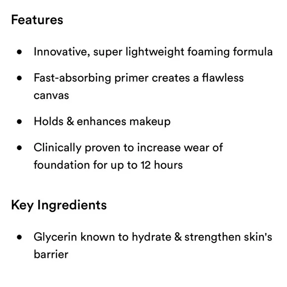 $12β€οΈβπ₯ LAST 1! Morphe X MEREDITH DUXBURY Foaming Face Primer πͺ NEW IN BOX - Picture 6 of 7